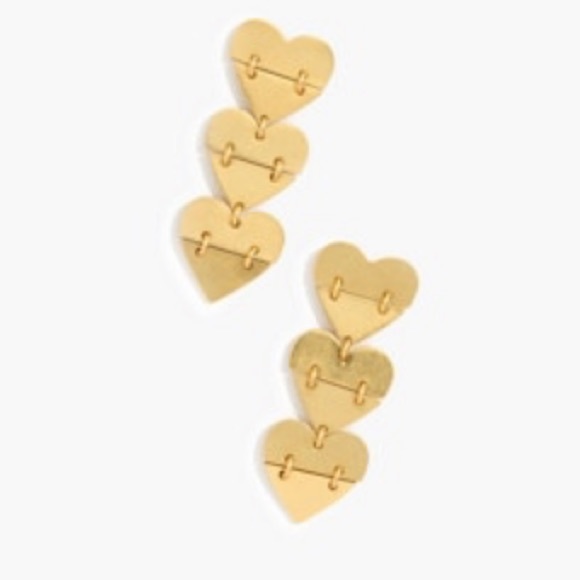 Madewell Jewelry - Madewell Hinged Heart Earrings